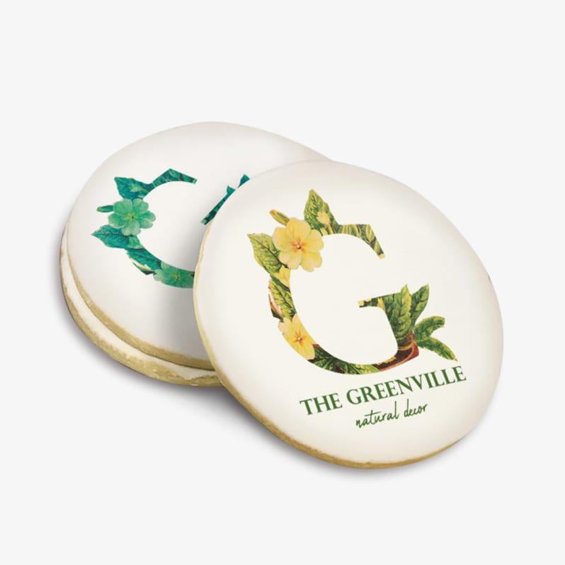 Custom Logo Cookies