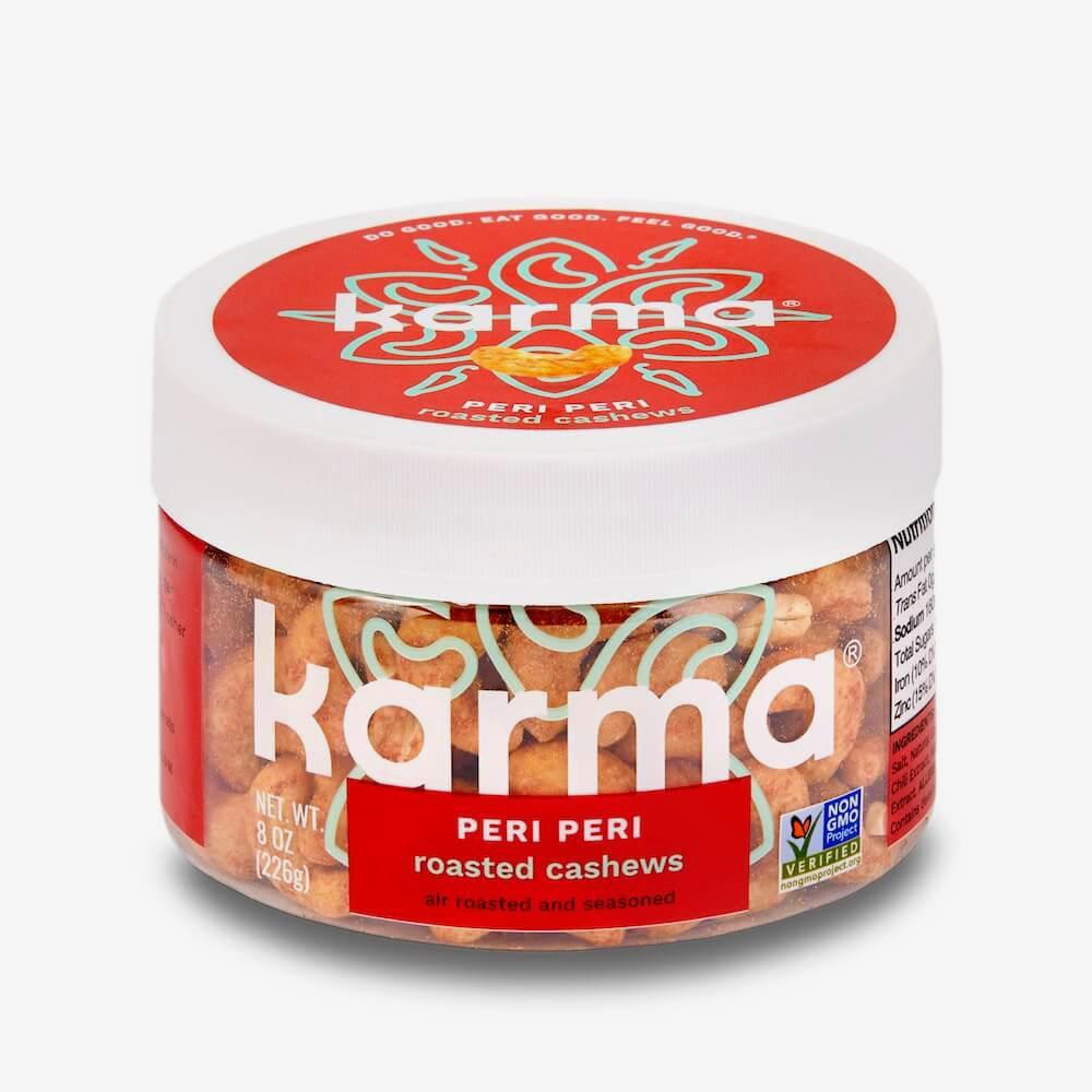 Peri Peri Roasted Cashews (8oz)