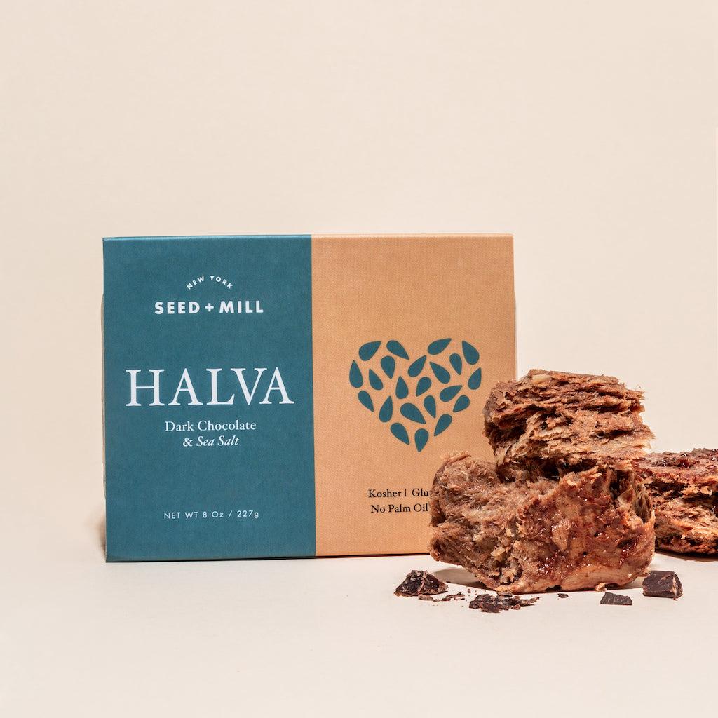 Sea Salt and Dark Chocolate Halva